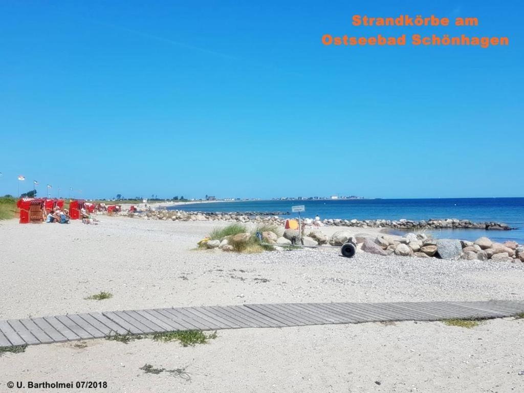 Strandperle - Ihre Ferienwohnung Schönhagen Zewnętrze zdjęcie